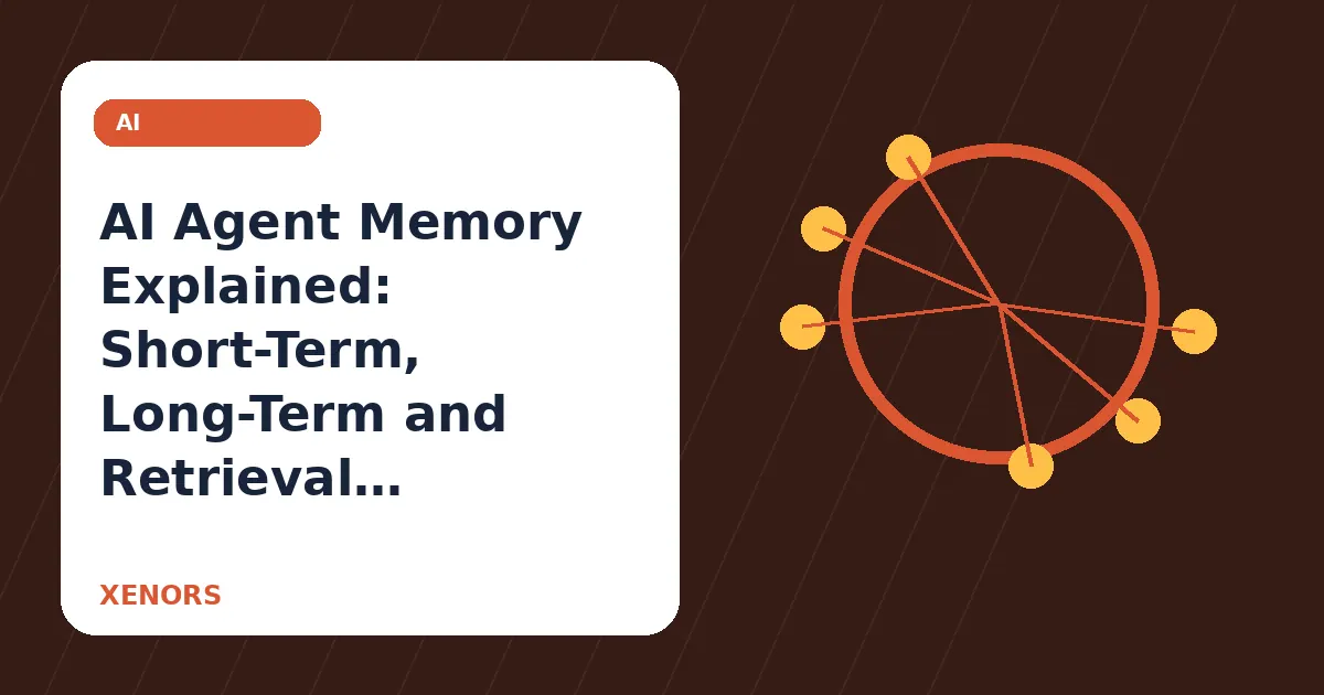 AI Agent Memory Explained: Short-Term, Long-Term and Retrieval in 2026