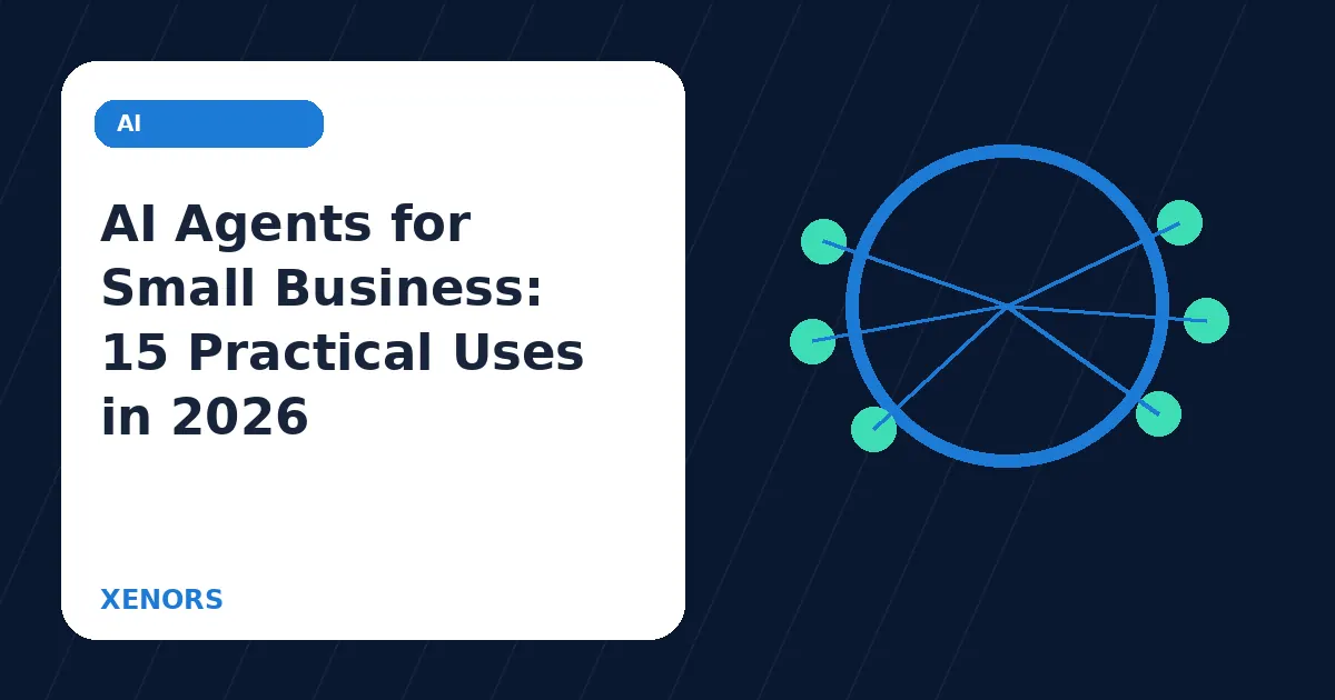 AI Agents for Small Business: 15 Practical Uses in 2026