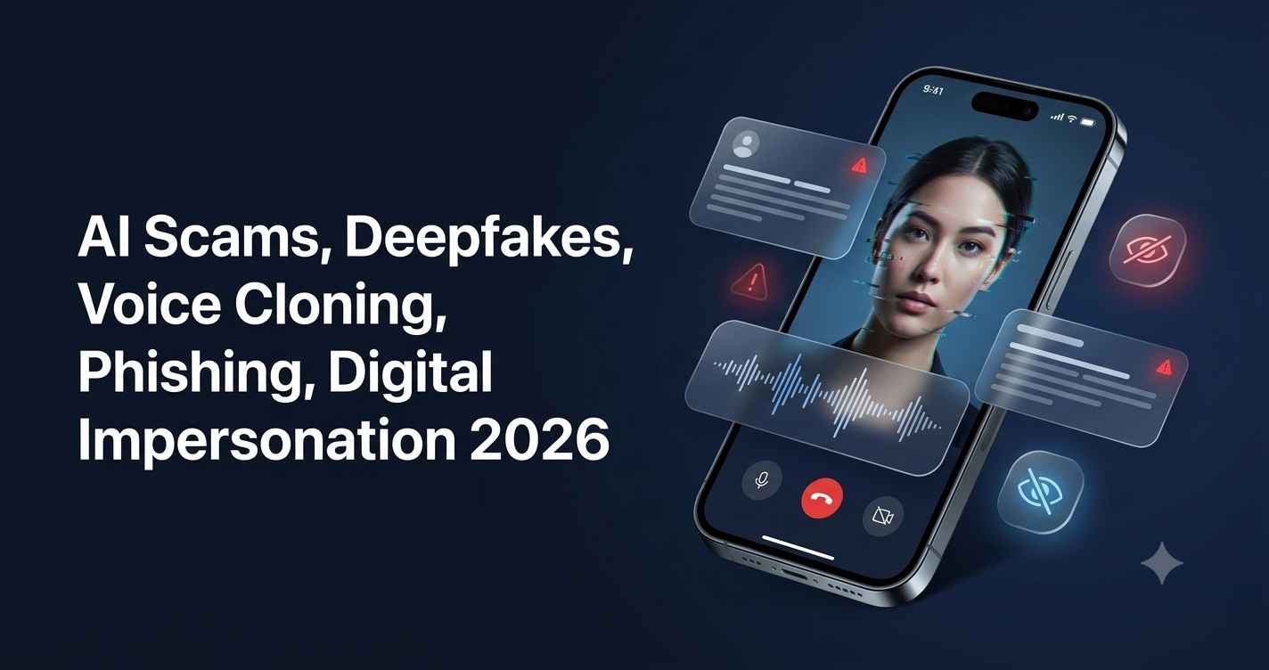 AI scams deepfake video and voice cloning fraud warning signs