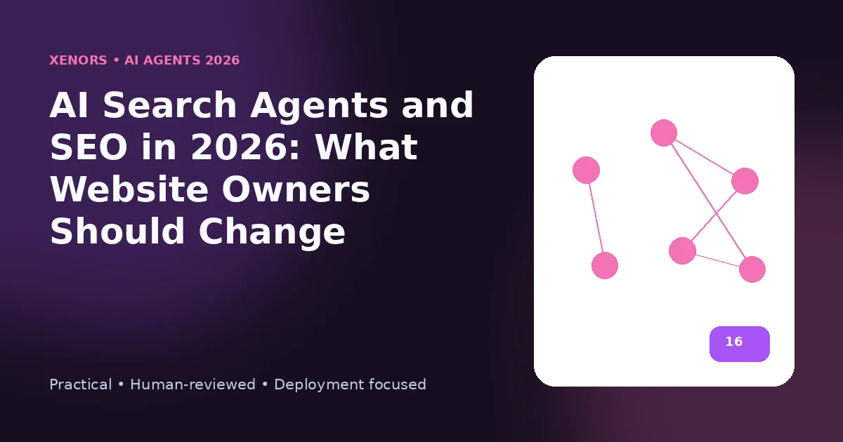 AI Search Agents and SEO in 2026: What Website Owners Should Change