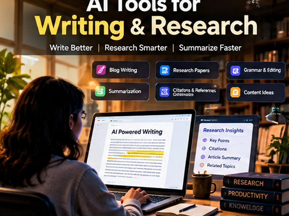 AI Tools for Writing and Research - Xenors AI tools 2027 guide