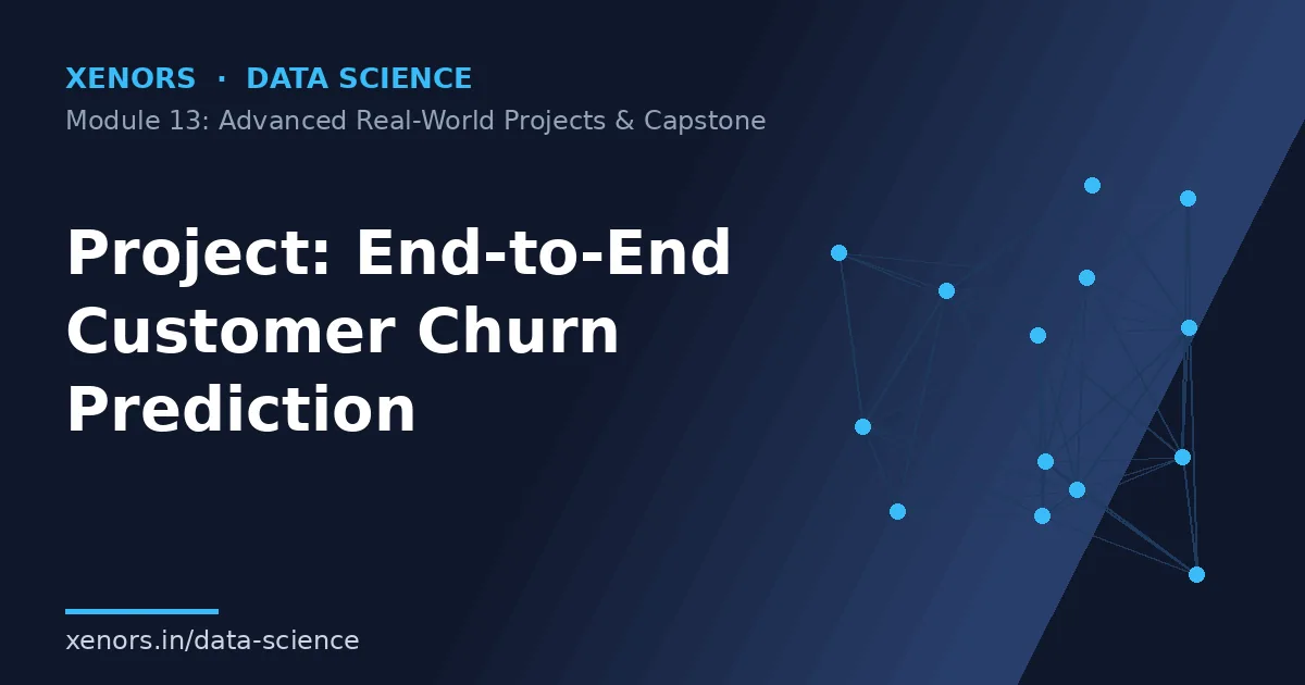 Project: End-to-End Customer Churn Prediction
