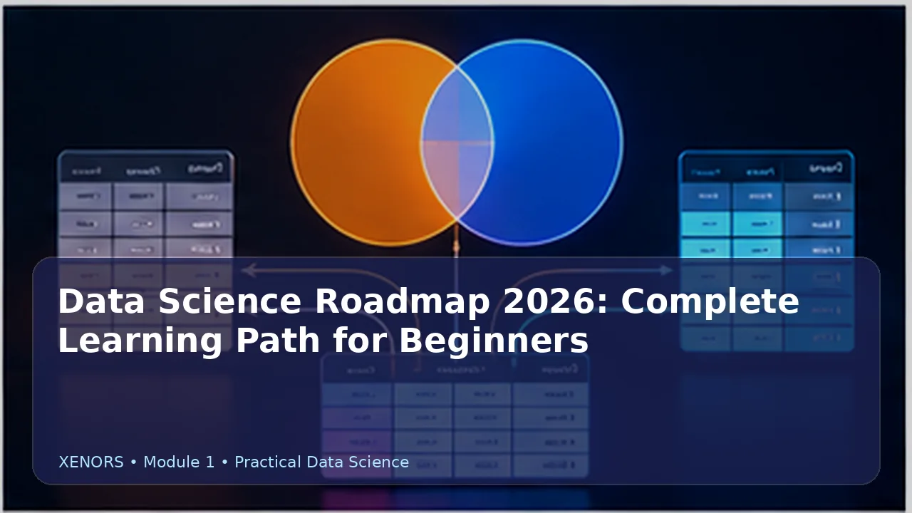 Data Science Roadmap 2026: Beginner Learning Path