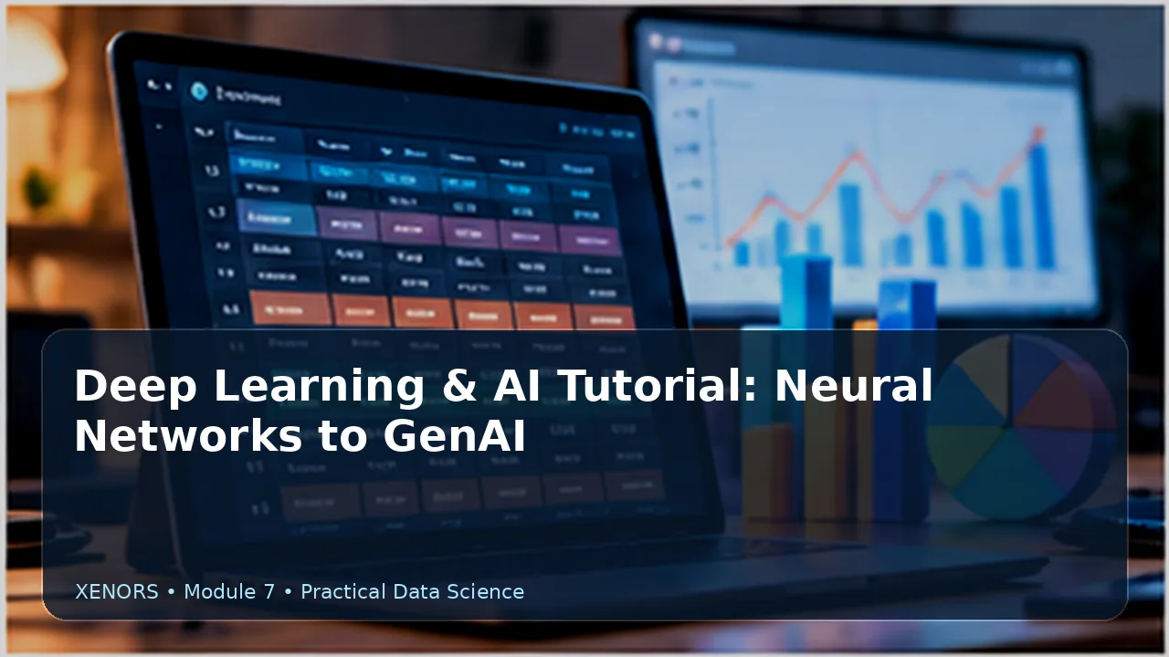 Deep Learning & AI Tutorial: Neural Networks to GenAI