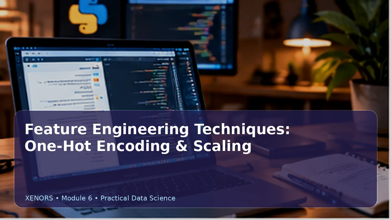 Feature Engineering Techniques: One-Hot Encoding & Scaling