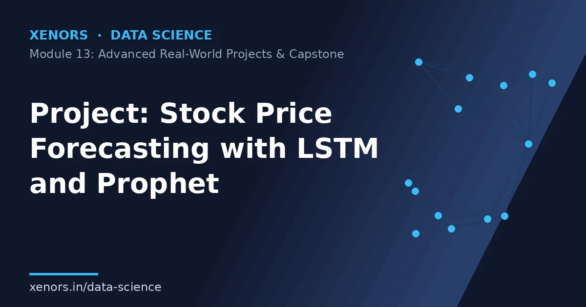 Project: Stock Price Forecasting with LSTM and Prophet