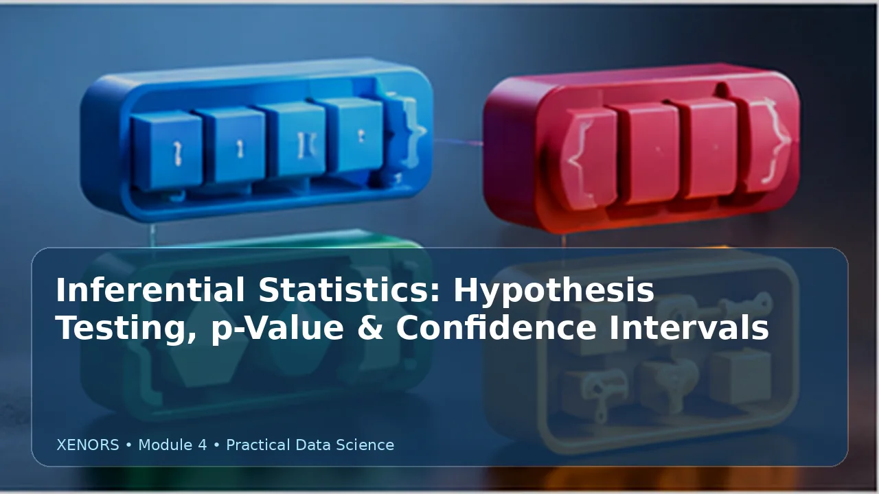 Inferential Statistics: Tests, p-Values & Confidence