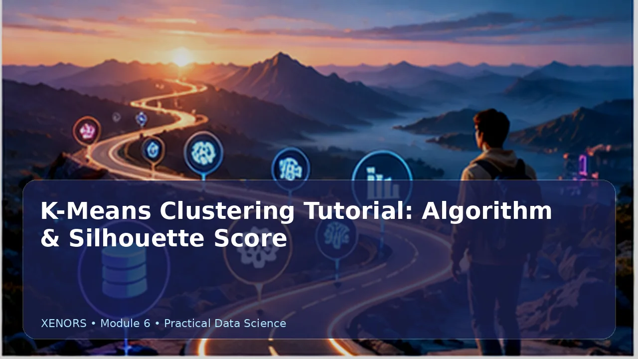 K-Means Clustering Tutorial: Algorithm & Silhouette Score