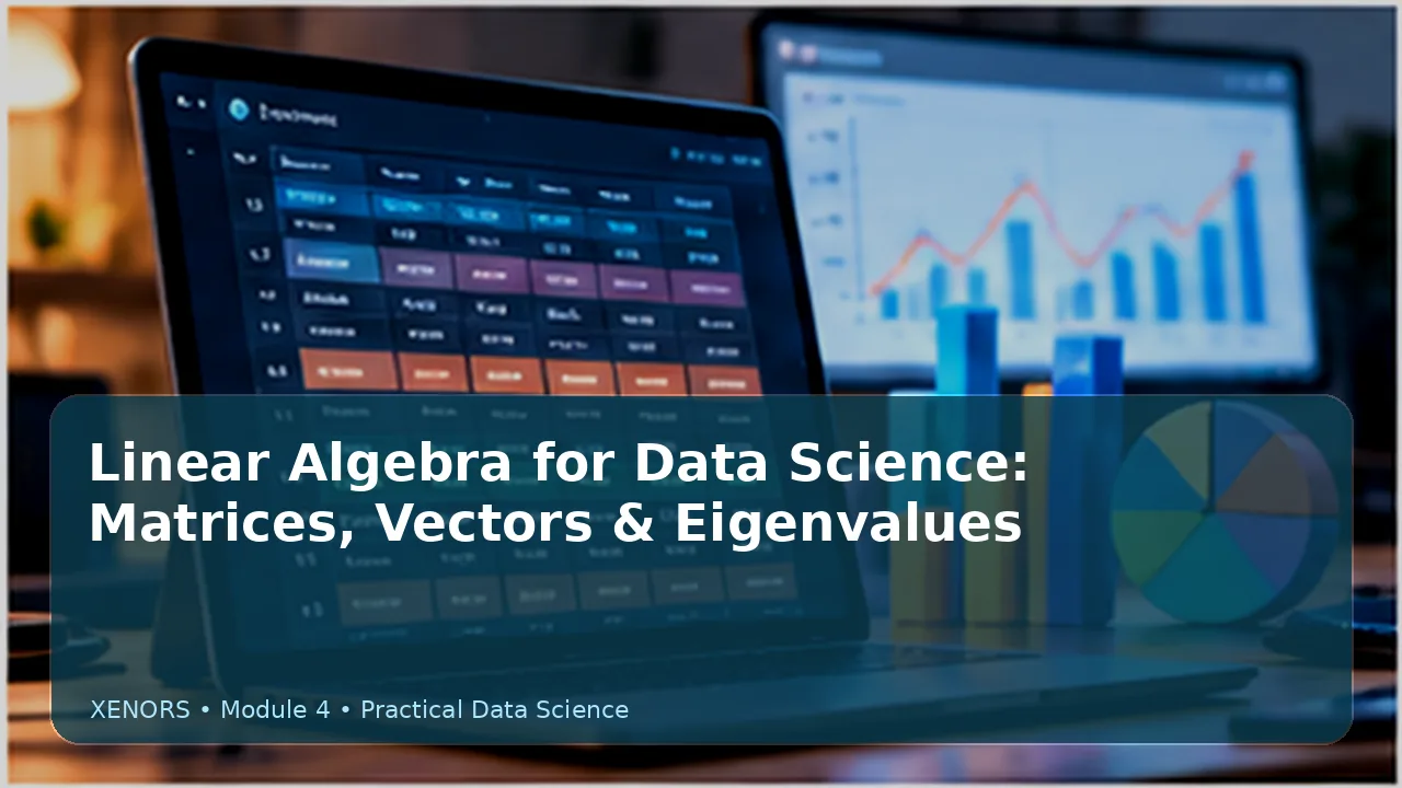 Linear Algebra for Data Science: Vectors & Matrices