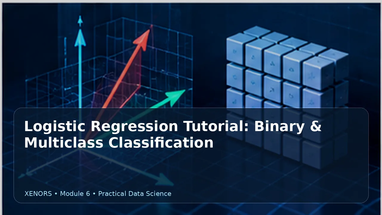 Logistic Regression: Binary & Multiclass Tutorial