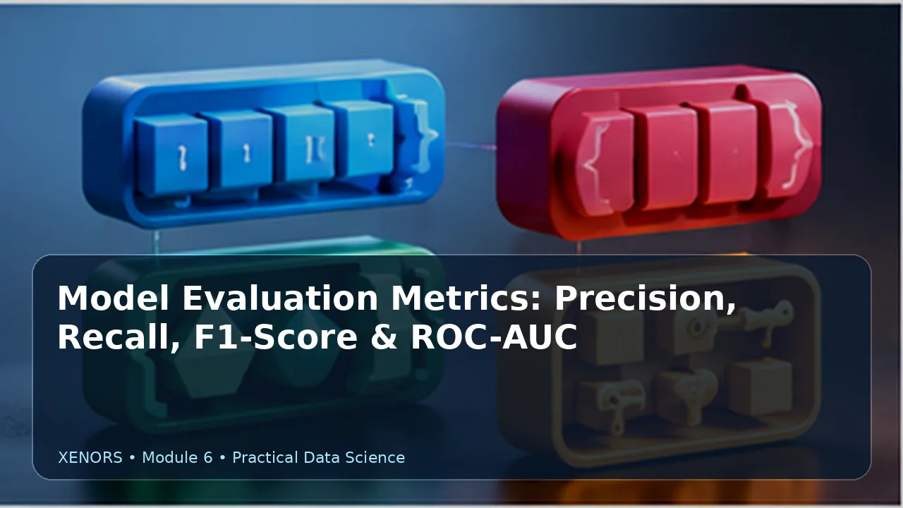 Model Evaluation: Precision, Recall, F1 & ROC-AUC