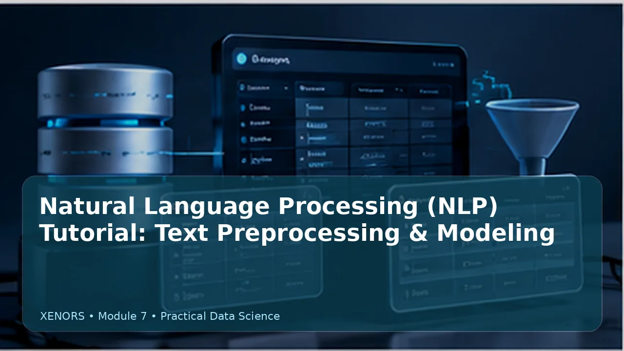 NLP Tutorial: Text Preprocessing & Modeling