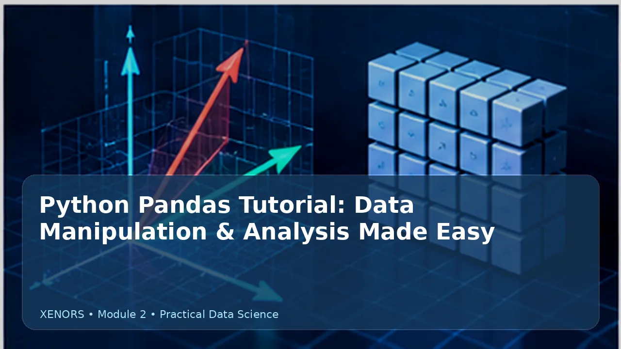 Pandas Tutorial: Data Manipulation & Analysis