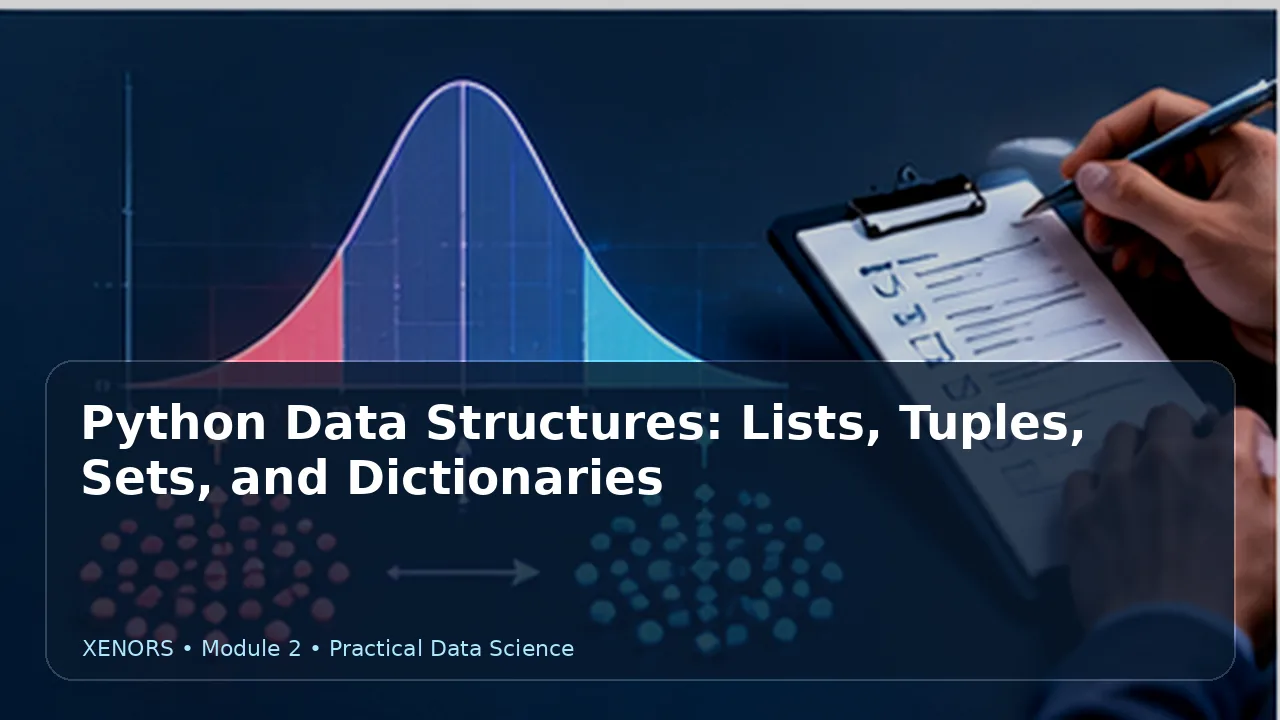Python Data Structures: Lists, Tuples, Sets & Dicts