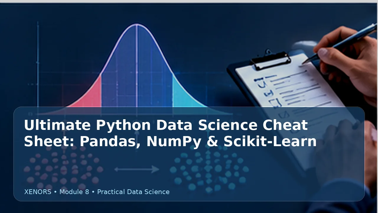Python Data Science Cheat Sheet: Pandas, NumPy & ML