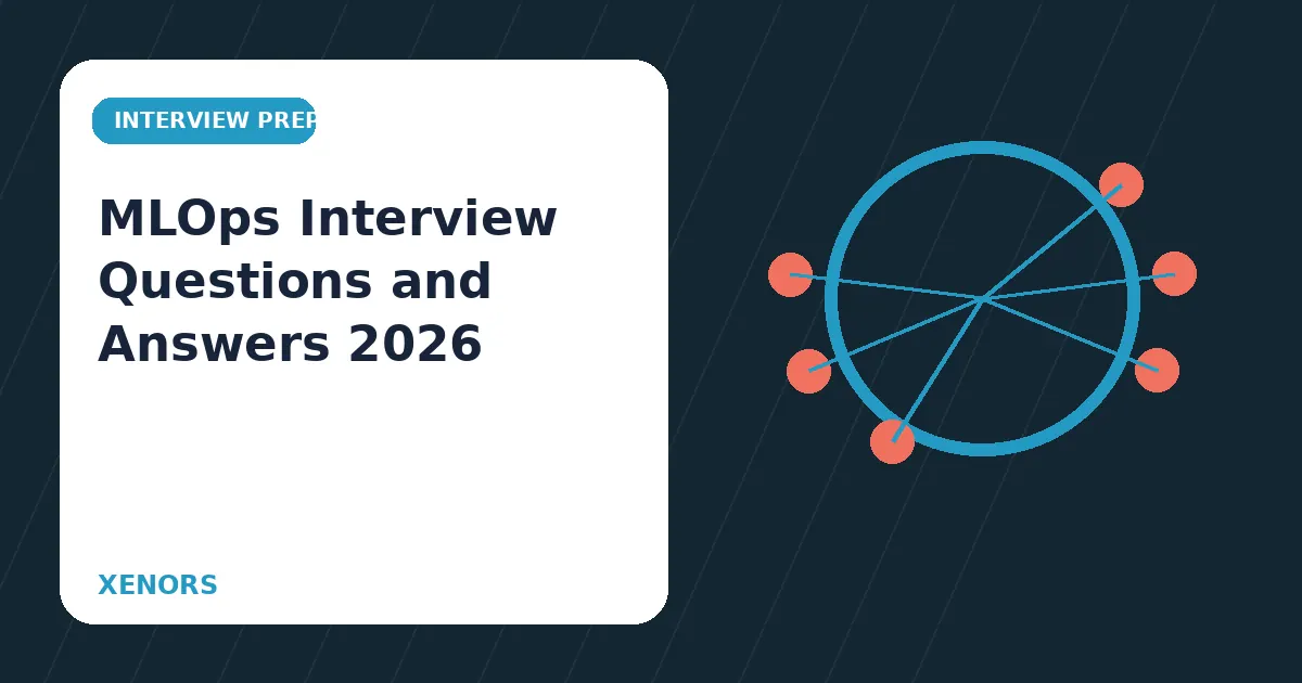MLOps Interview Questions and Answers 2026