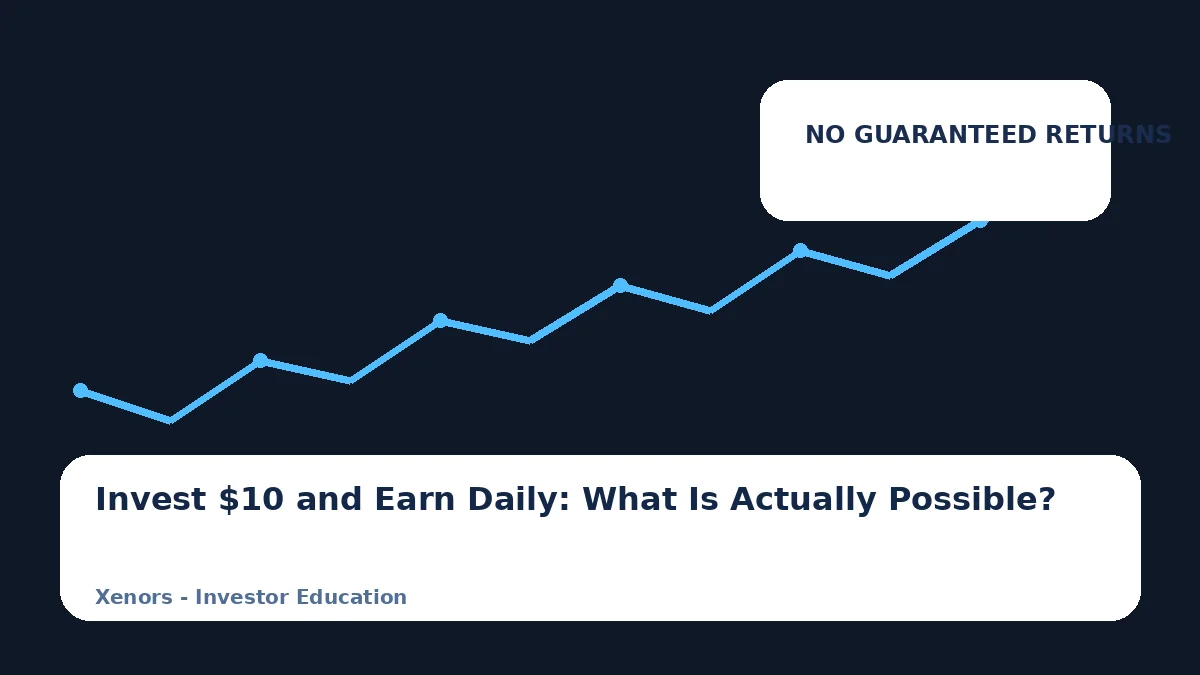 Invest $10 and Earn Daily: What Is Actually Possible?