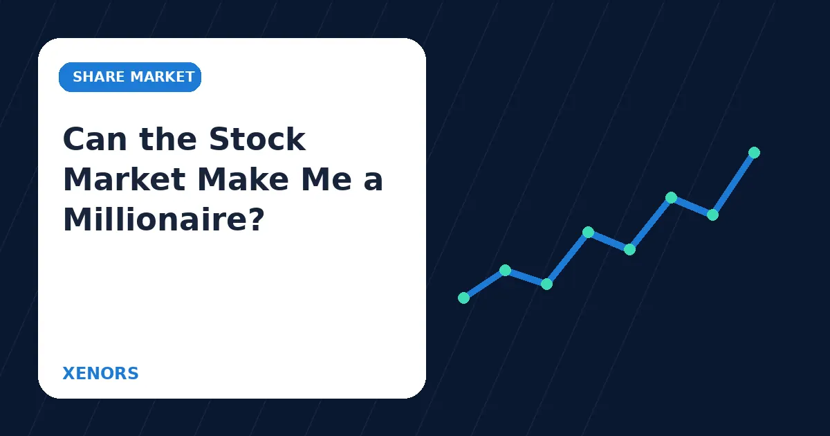 Can the Stock Market Make Me a Millionaire?