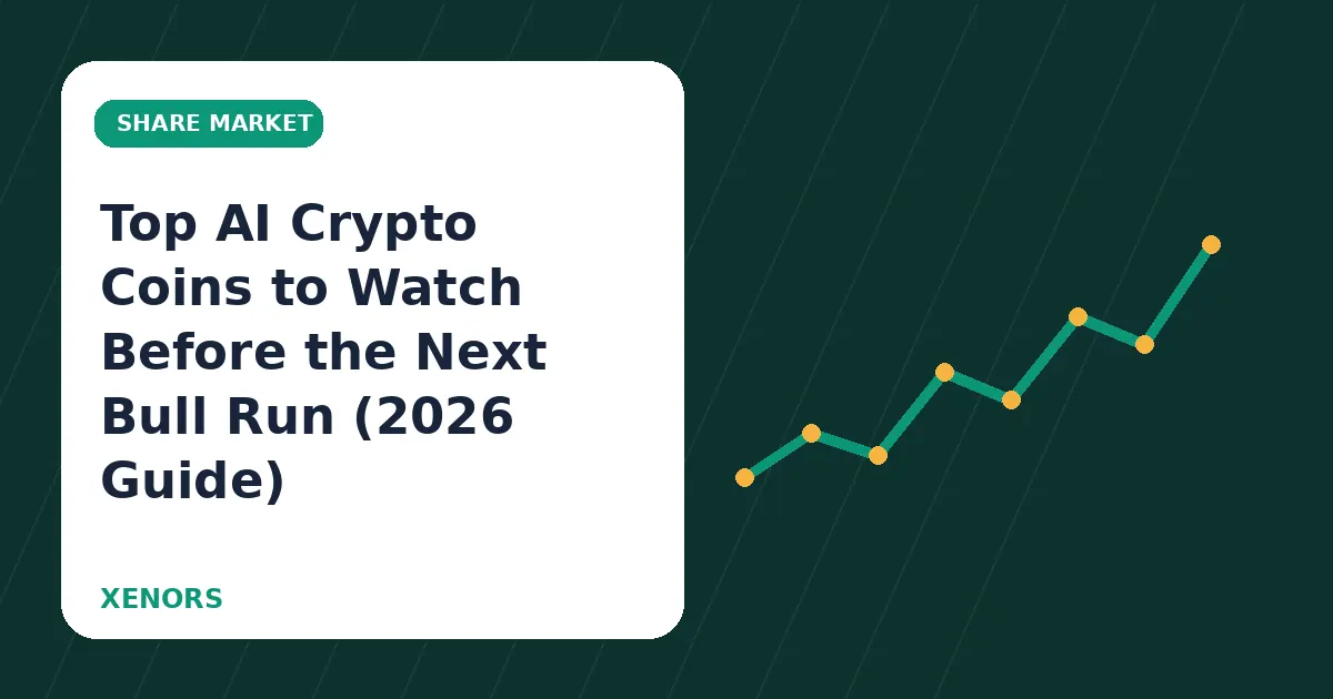 Top AI Crypto Coins to Watch Before the Next Bull Run (2026 Guide)